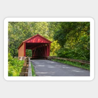 Jericho Covered Bridge Sticker